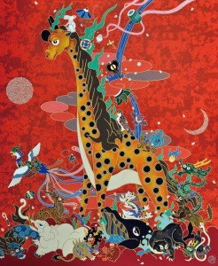 exid114391wid99396 / 鳥獣祭礼図-南蛮からの使者-