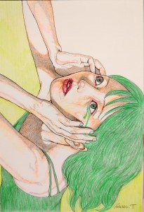 exid115400wid100404 / ドローイング 思い出の緑