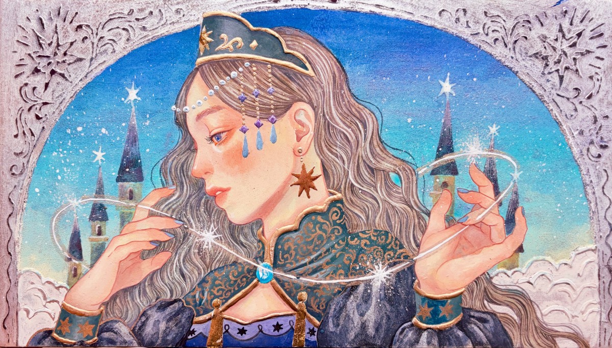 いろはあやの　星を結う　原画 KONOYO｜いろはあやの 個展