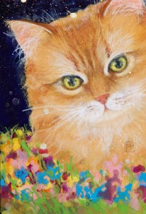 exid124524wid108577 / 猫と花園