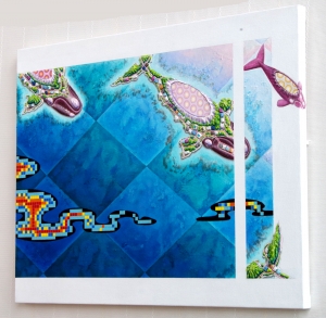 木白 牧/大地の方舟_水の神