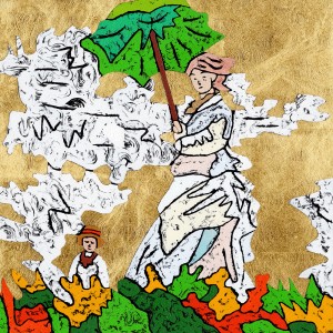 exid129039wid109339 / ひがさをさすおんな