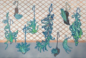 exid132971wid113573 / Tillandsia (Metal mesh) #2