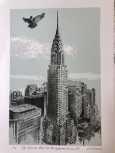 exid116428wid101432 / The Falcon Flies over the River,NY