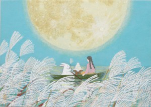 exid120059wid104492 / 満月と舟