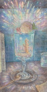 exid123964wid108048 / 異星の塔～昼の月を添えて