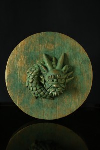 exid118842wid103338 / 龍神懸仏(緑青)