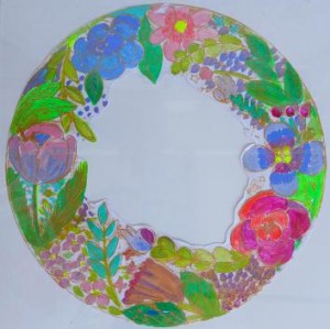 exid129128wid111812 / flower wreath